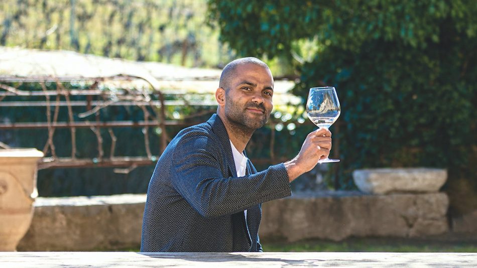 Tony Parker nel vino francese