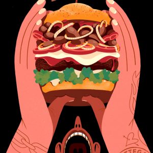 Un calendario d&rsquo;artista a tema cibo che raccoglie fondi per le famiglie che vivono in povert&agrave;