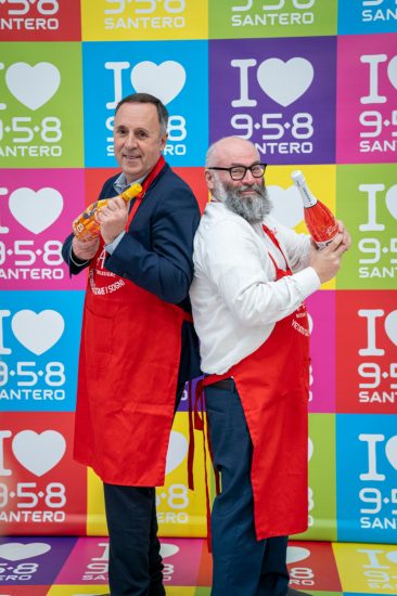 Gianfranco Santero e Nico Acampora, fondatore di PizzaAut