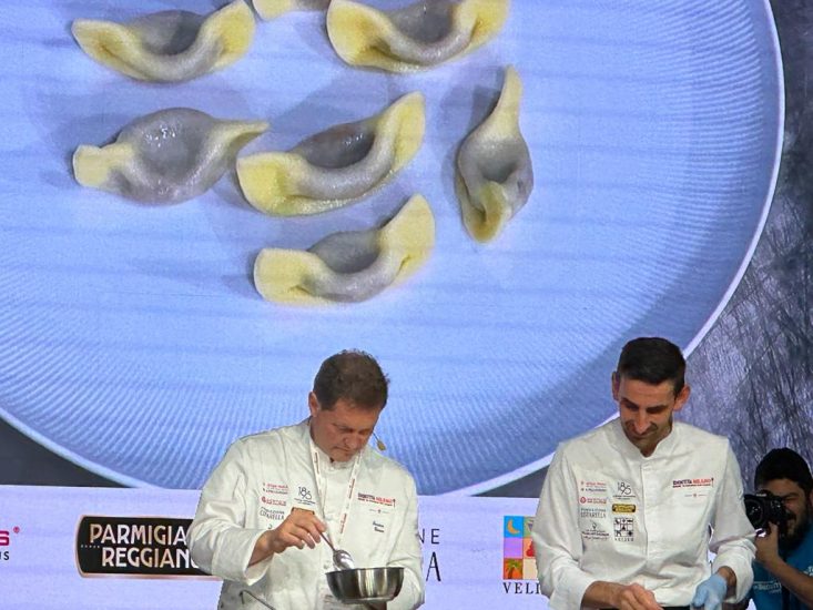 Enrico Cerea sul palco di Identità Milano 2023