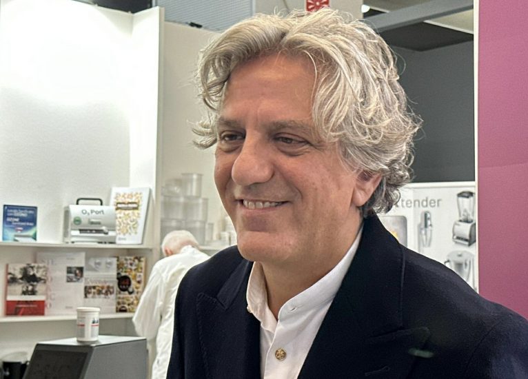 Lo chef  Giorgio Locatelli a Identità Milano 2023