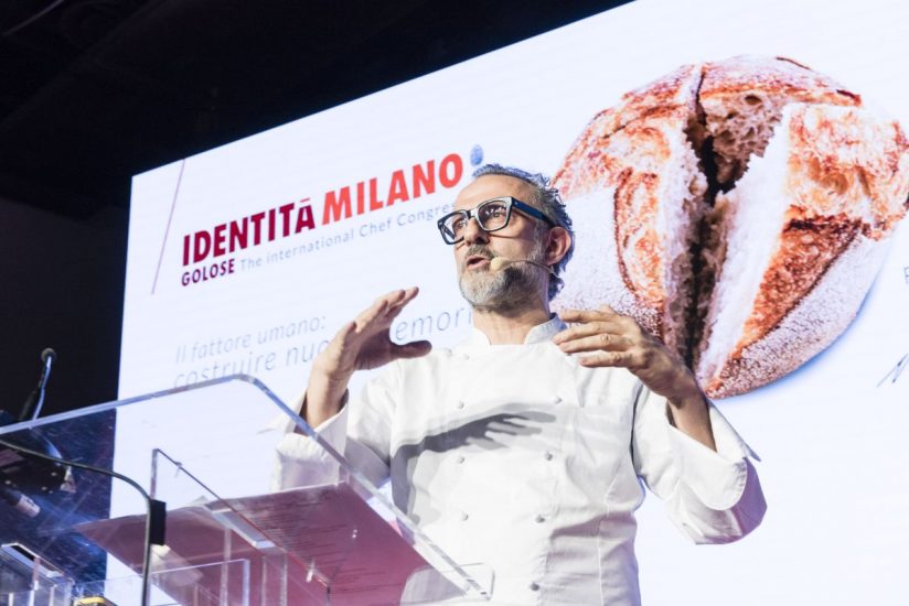 Il grande chef Massimo Bottura a “Identità Golose 2023” a Milano