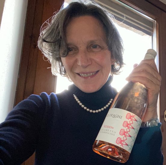 Matilde Poggi, produttrice del Ròdon Chiaretto di Bardolino, con “Le Fraghe”