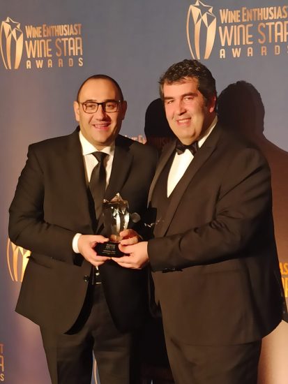 Emanuele Imprudente (Regione Abruzzo) e Alessandro Nicodemi (Consorzio Vini d’Abruzzo)