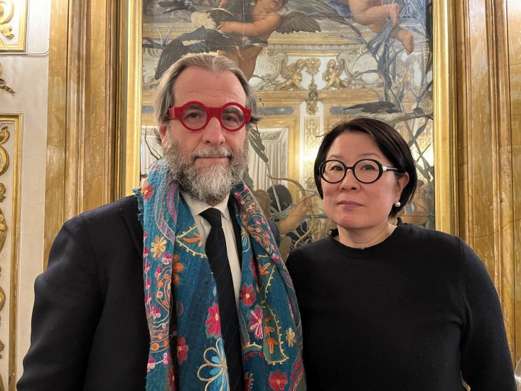 WineNews, con il direttore Alessandro Regoli, con Hikaru Mori