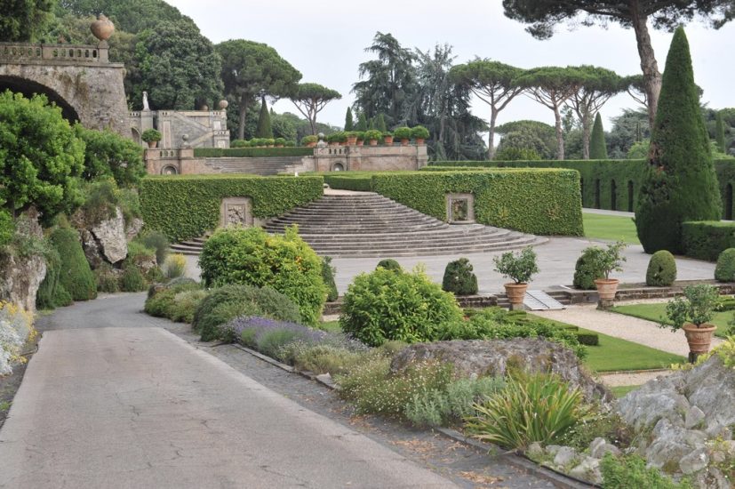 I giardini di Castel Gandolfo