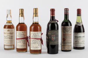 Finarte, da Domaine de la Romanée-Conti 1969 al Brunello Riserva 1955 Biondi-Santi