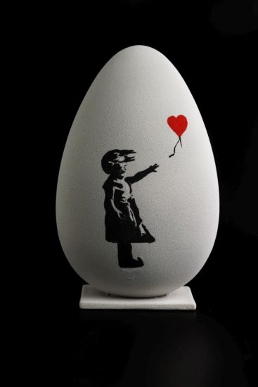 Banksy nelle uova di Pasqua 2023 di Walter Musco