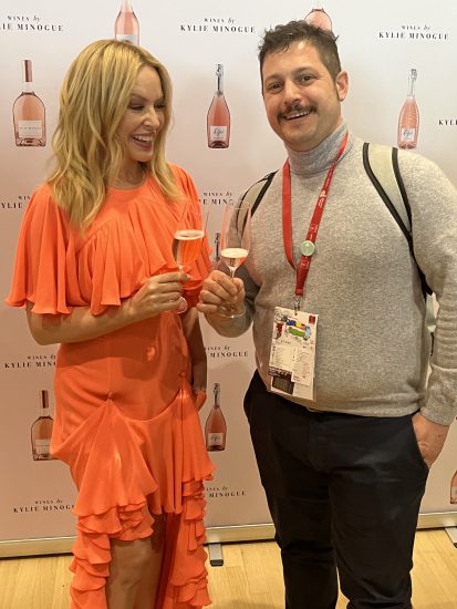 Vino e star, WineNews “vis à vis” con Kylie Minogue a “ProWein”