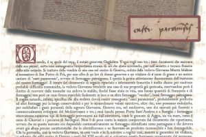 Il Parmigiano Reggiano è italiano, citato la prima volta nel Duecento e dal Boccaccio nel 1344