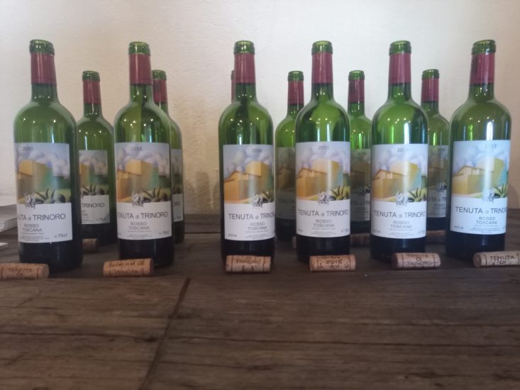 La verticale di Tenuta di Trinoro