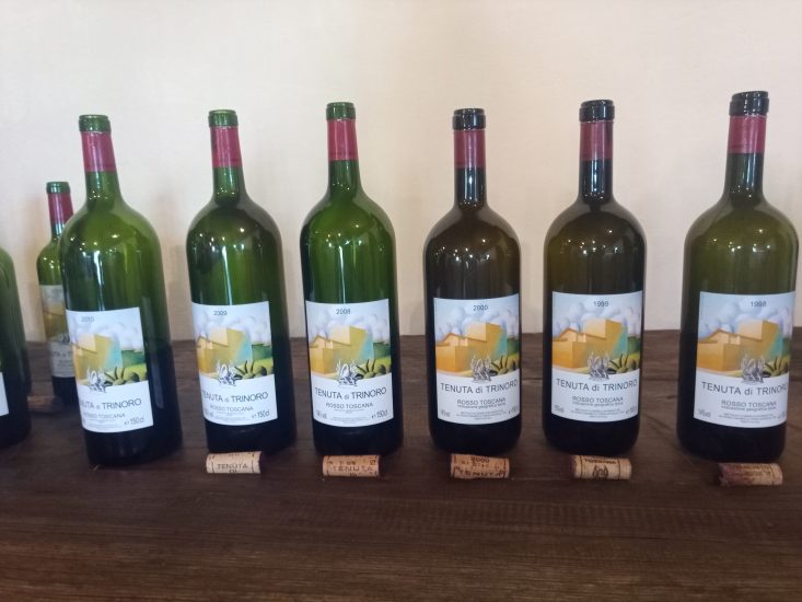 La verticale di Tenuta di Trinoro