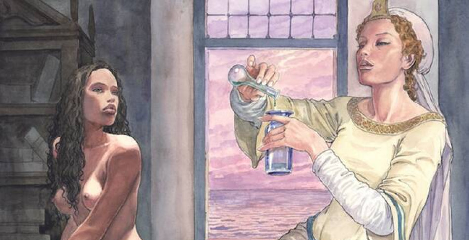 Trotula de Ruggiero illustrata da Milo Manara