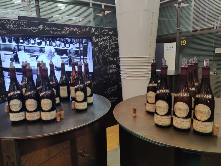 Bertani Masterclass Library a Vinitaly 2023 - 6 vendemmie “Esuberanti“ di Amarone della Valpolicella Classico nelle bottiglie