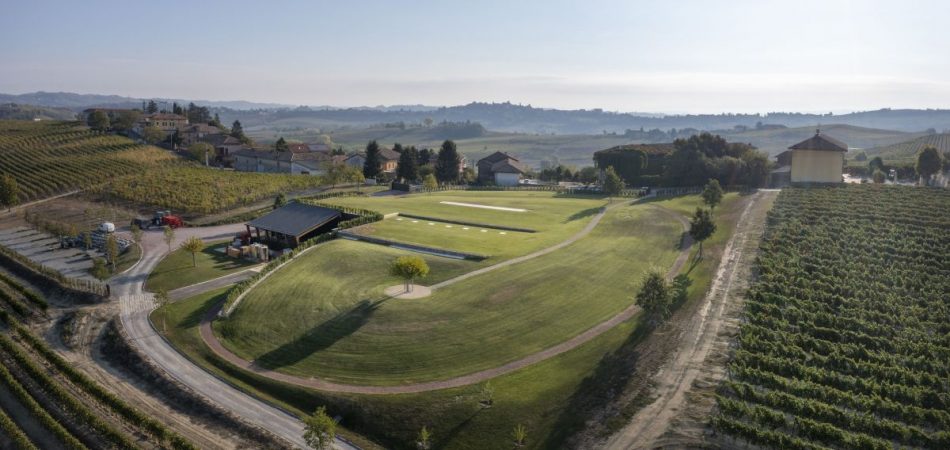 Pittura diamante - Vigneti toscani 