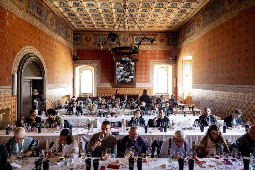 La degustazione del Sagrantino di Montefalco vendemmia 201