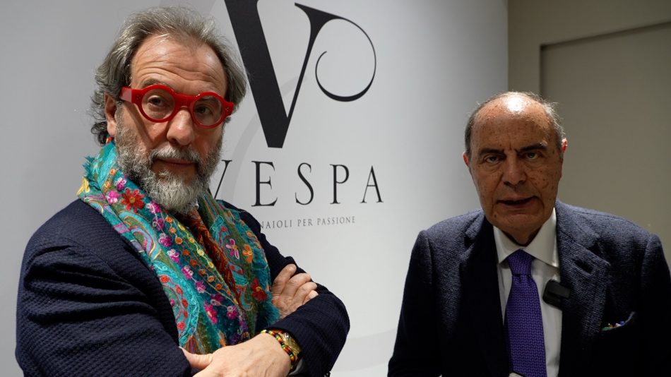 Alessandro Regoli e Bruno Vespa