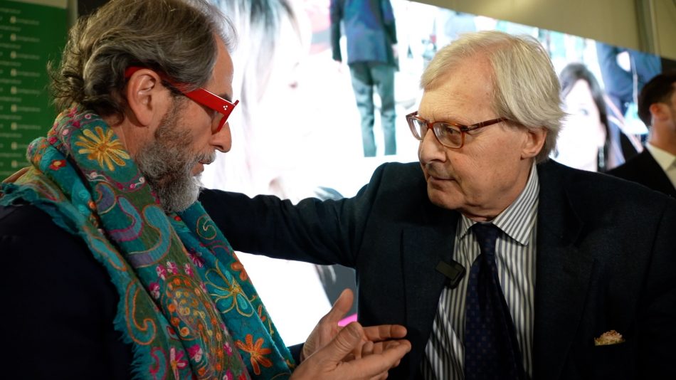 Alessandro Regoli e Vittorio Sgarbi