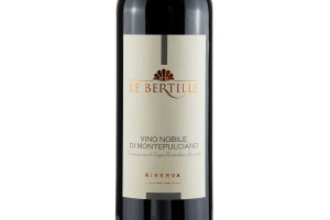 Le Bertille, Docg Vino Nobile di Montepulciano Riserva 2019