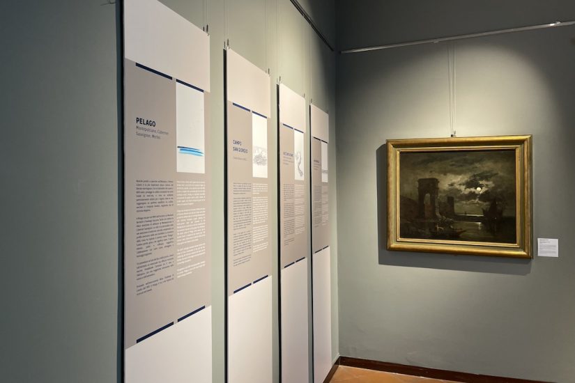 La mostra “Paesaggi d’artista e Vini d’autore”