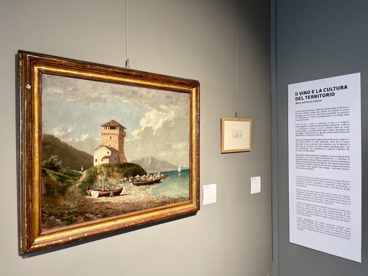La mostra “Paesaggi d’artista e Vini d’autore”