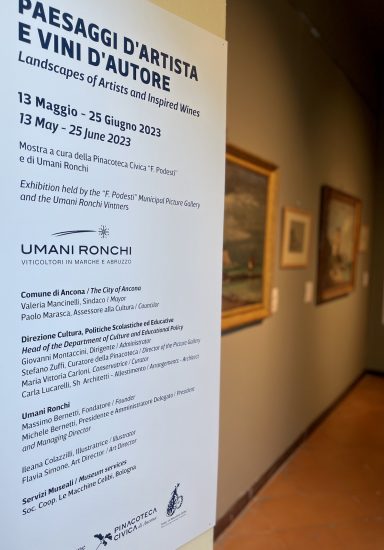 La mostra “Paesaggi d’artista e Vini d’autore”