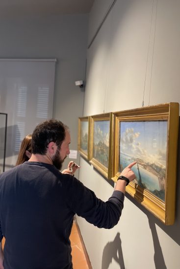 La mostra “Paesaggi d’artista e Vini d’autore”