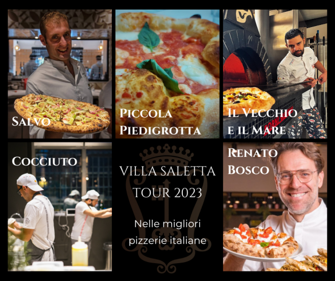 Tra pizze gourmet e vino, al via “Villa Saletta Tour 2023” 