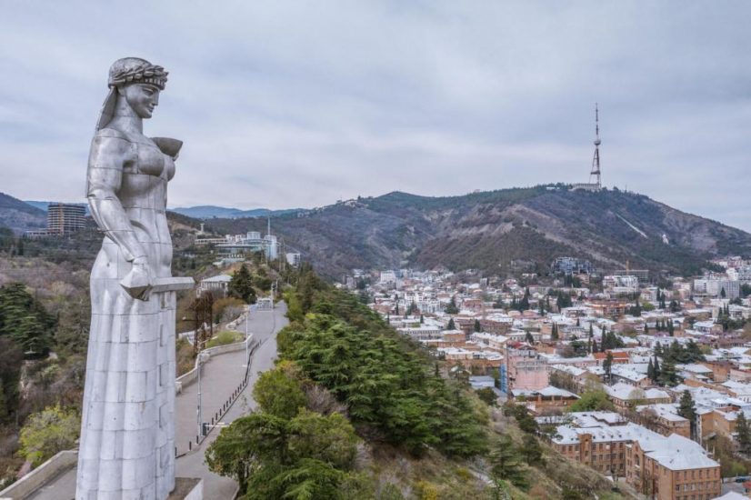 La Kartis Deda, la statua di Madre Georgia, a Tblisi