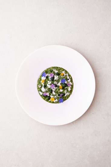 Un piatto del Piazza Duomo di Alba