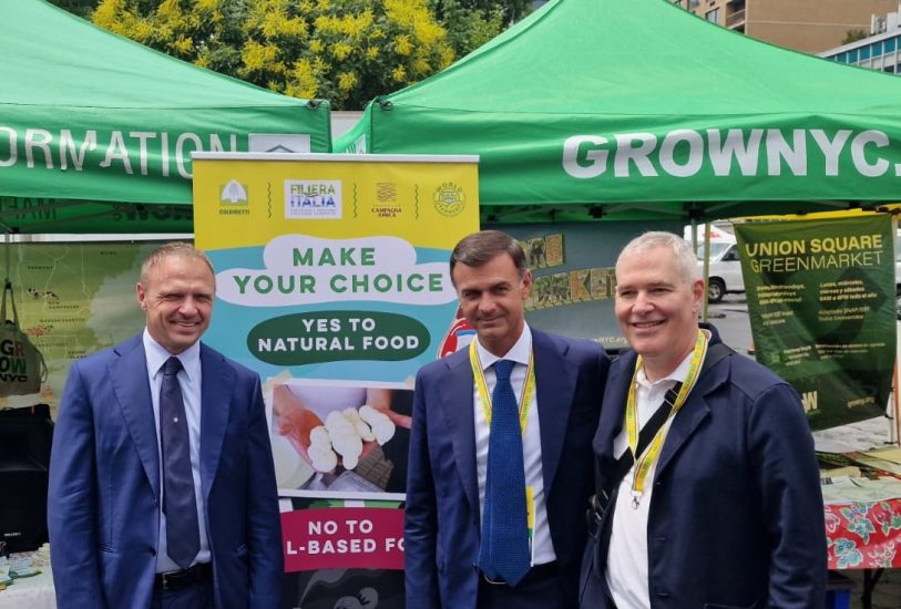 Francesco Lollobrigida, Ettore Prandini e Richard McCarthy