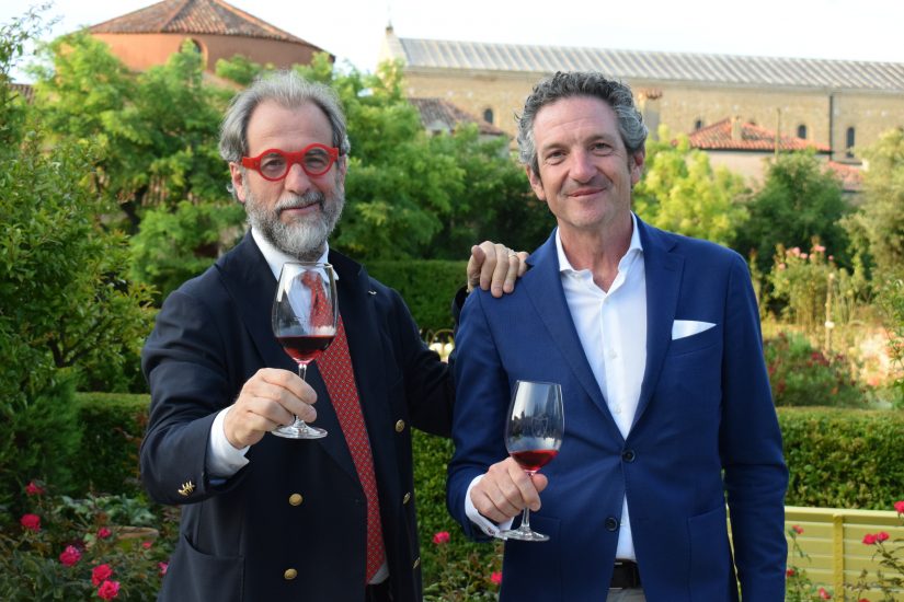 Alessandro Regoli, direttore di WineNews, e Christian Marchesini, presidente Consorzio Vini Valpolicella