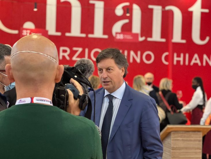 Il presidente del Consorzio Chianti, Giovanni Busi