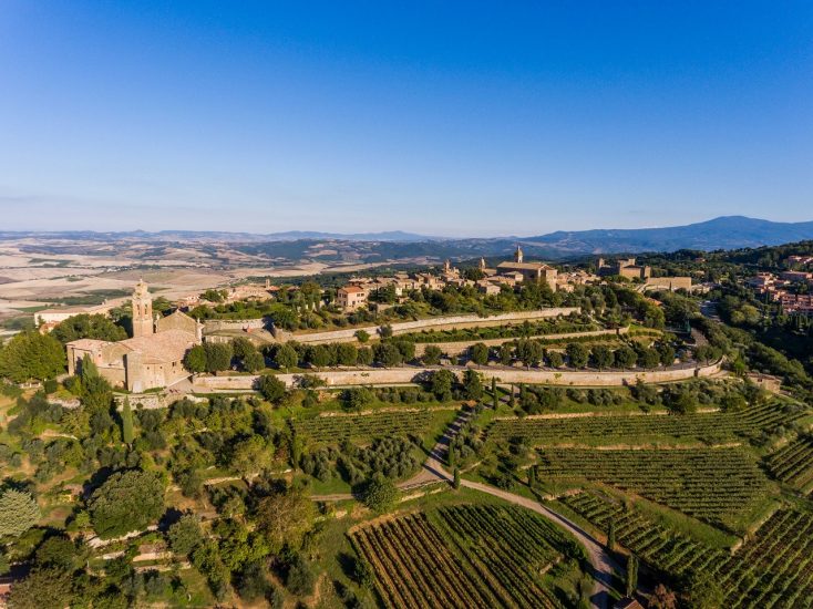 Il territorio di Montalcino