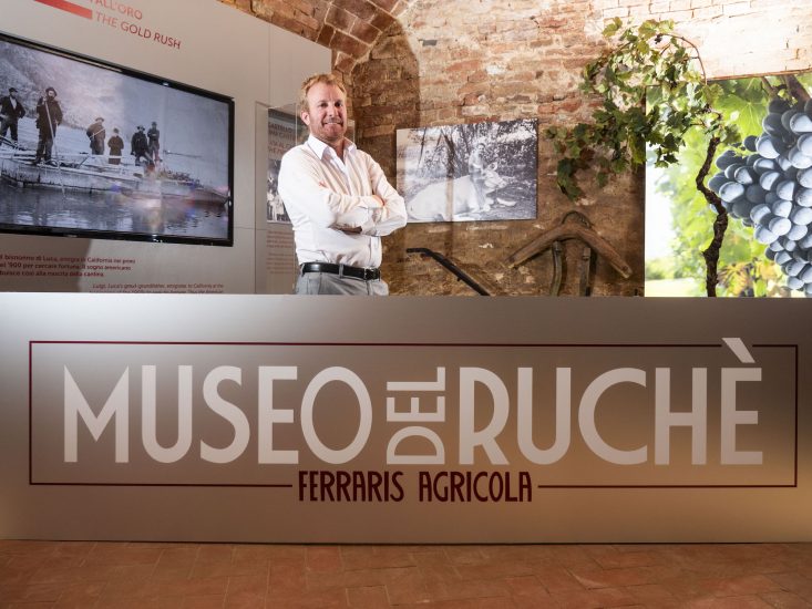 Luca Ferraris, promotore del Museo del Ruchè