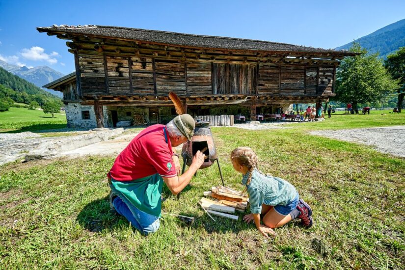 A scuola di polenta con gli Alpini a Madonna di Campiglio (ph: Paolo Bisti)