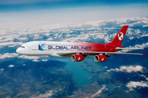 Brindisi in volo: nuova partnership tra lo Champagne Laurent Perrier e la startup Global Airlines&nbsp;