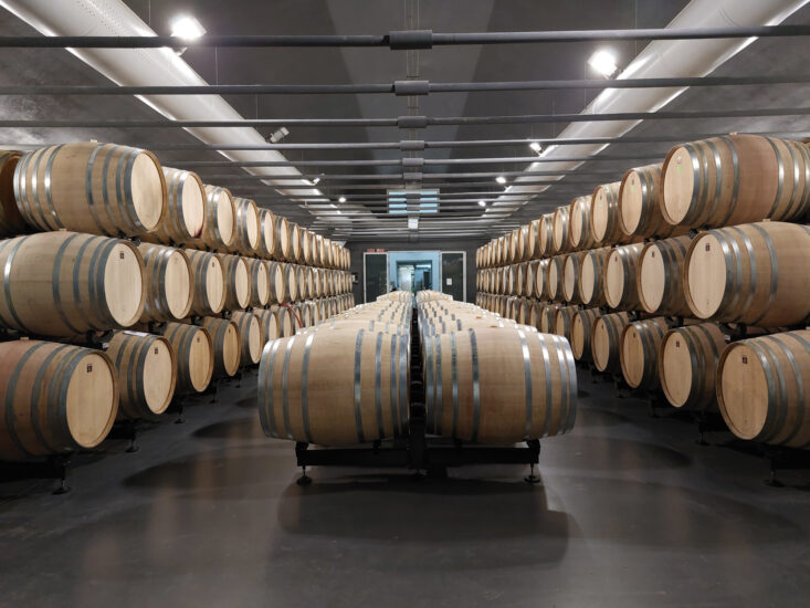 La bottaia di Lunadoro a Montepulciano, in Toscana