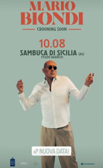 Mario Biondi in tour a Feudo Arancio a Sambuca di Sicilia