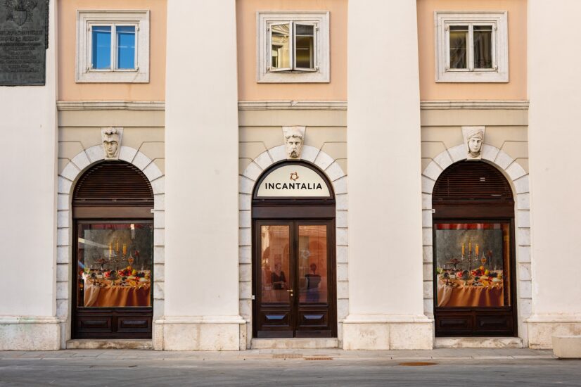 Il primo negozio Incantalia del Polo del Gusto, a Trieste
