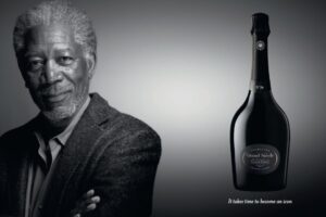 Per la sua prima campagna mondiale Laurent-Perrier punta su Morgan Freeman