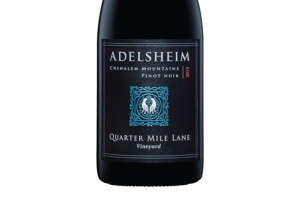 Adelsheim, Oregon Chehalem Mountains Pinot Noir Quarter Mile Lane Vineyard 2019