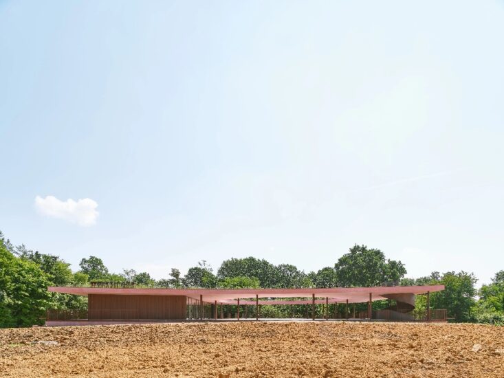 La cantina dell’Azienda Agricola Il Ceresé, a Montevecchia (Lecco), progettata da Pietro Martino Federico Pizzi