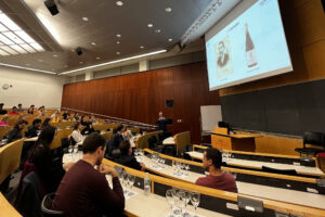 Carpenè Malvolti, guest lecture narrating the history of Prosecco DOCG at Columbia University