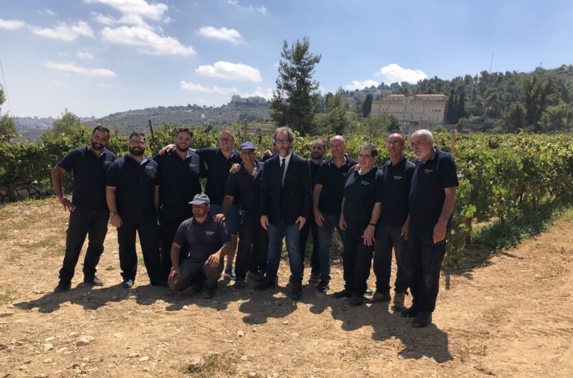 Il viaggio di WineNews a Cremisan, nel 2019