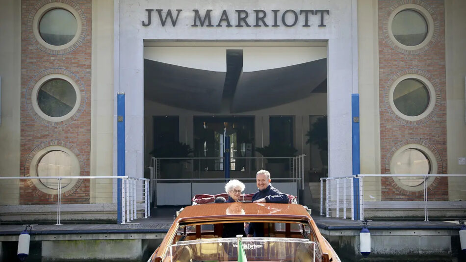Emanuele e Michela Scarello al JW Marriott Venice Resort & Spa