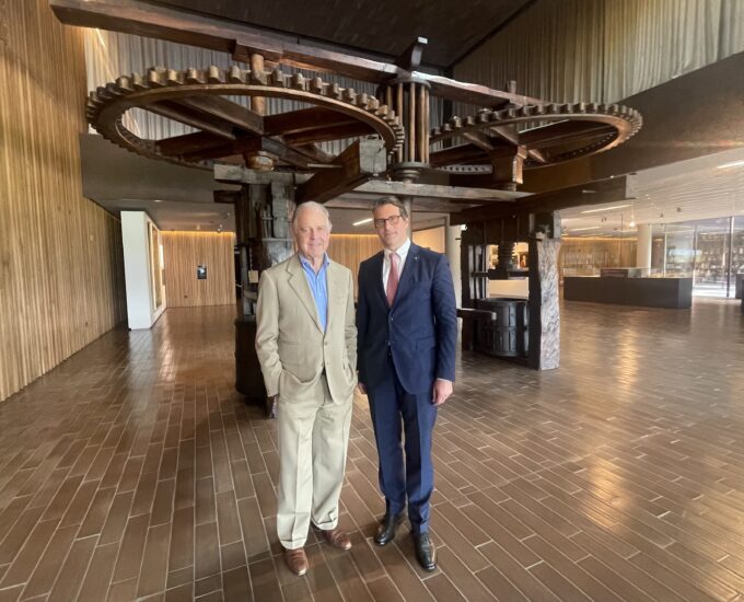 Piero Antinori e Stefano Barrese, Responsabile Banca dei Territori Intesa Sanpaolo