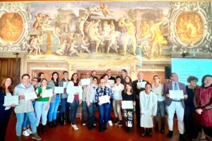 Trent’anni di turismo del vino celebrati a Palazzo Vecchio a Firenze, in Toscana dove è nato