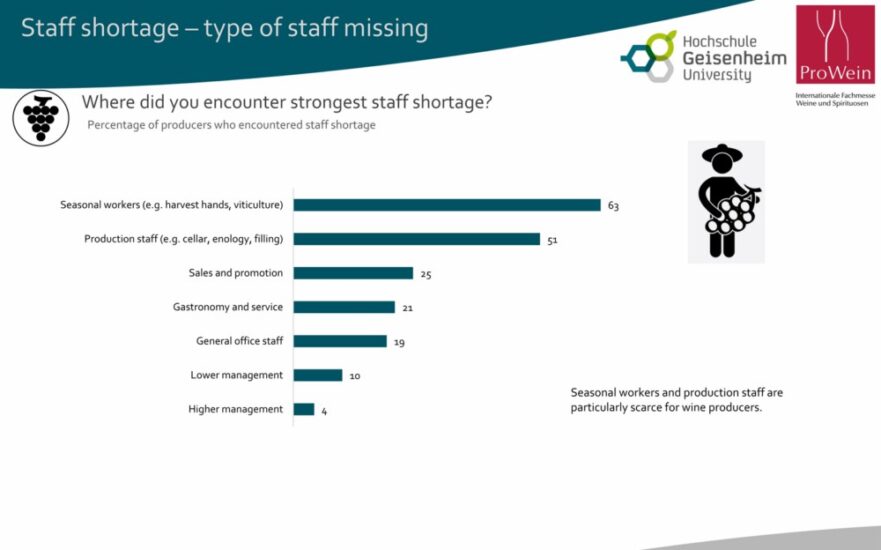 Il grande tema del lavoro al centro del ProWein Business Report 2023