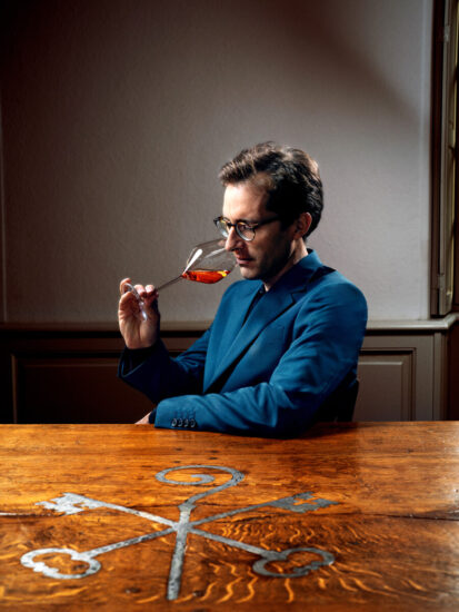 Vincent Chaperon, maestro di cantina Dom Pérignon